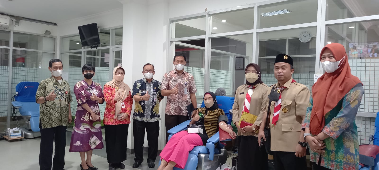 DONOR DARAH, RANGKAIAN PERTAMA HUT KE-51 KORPRI