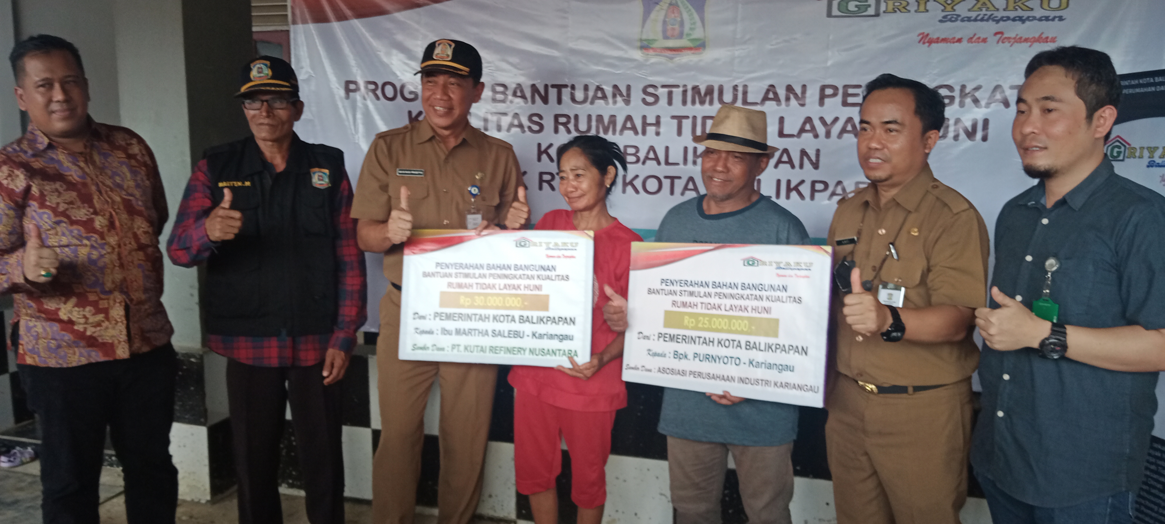 Program Bantuan Stimulan Peningkatan Kualitas RTLH bagi Warga Salok Baru, Kariangau